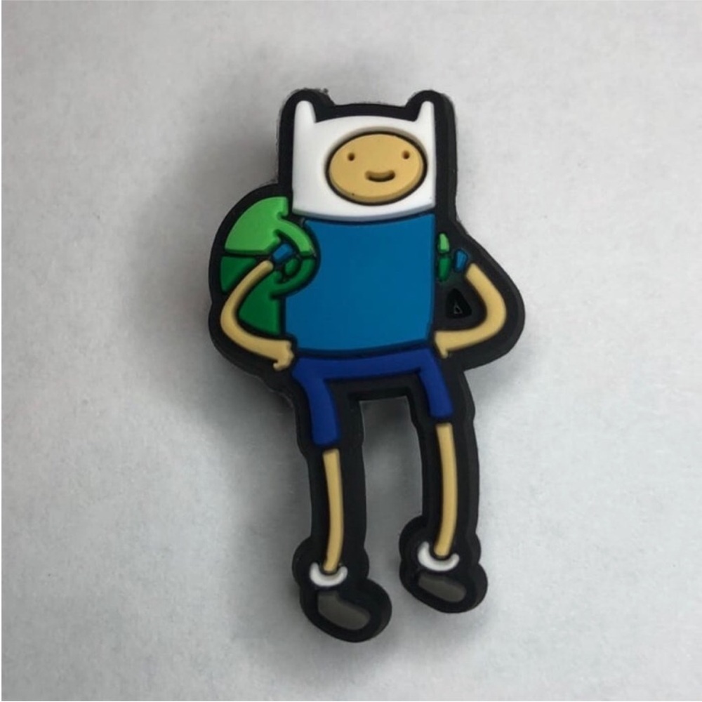5/$10 Adventure Time Finn crocs charm